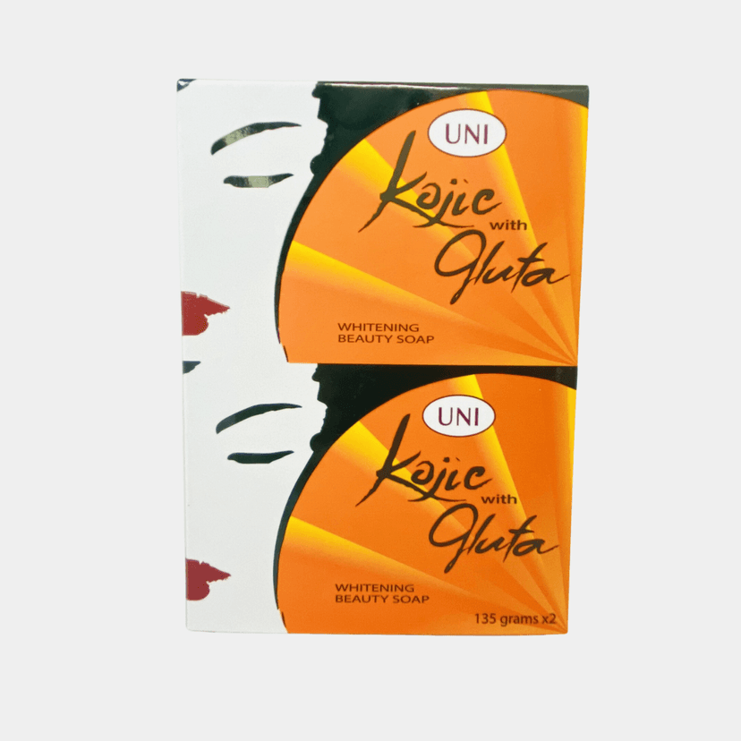 Kojic W/ Glutathione Whitening Beauty Soap 2x 135g (270grams)