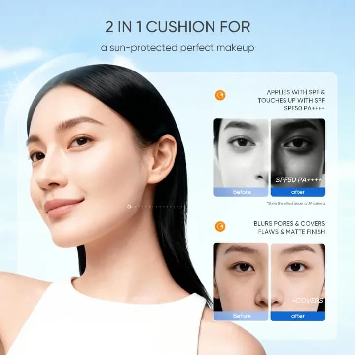 GMEELAN Sunscreen Cushion Foundation SPF50 PA++++ — photo 2