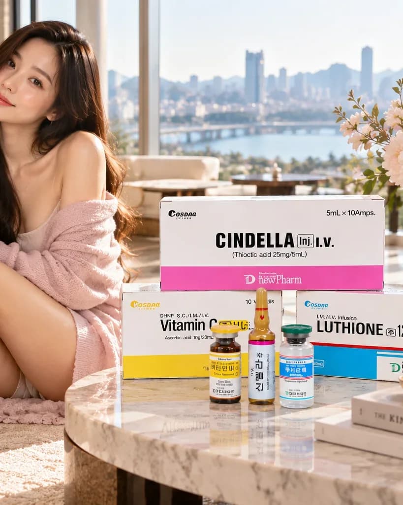 Cindella, Luthione 1200MG, Vitamin C Trio Set