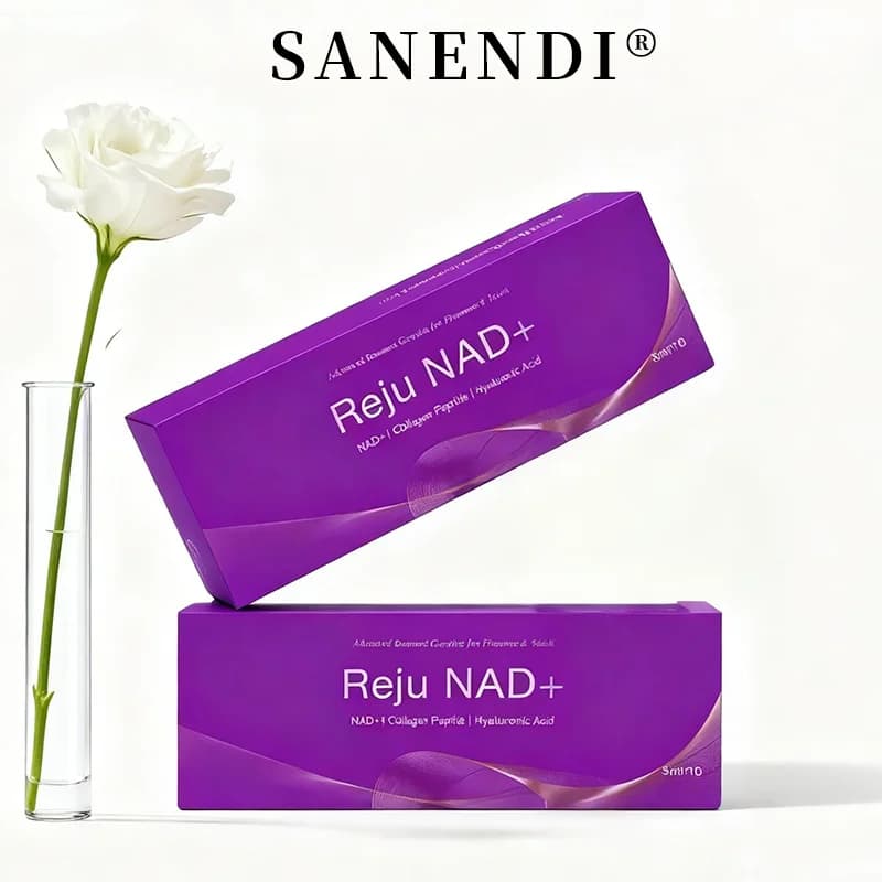Sanendi Dermapen NAD+ collagen and glutathione facial serum bottle — image 3