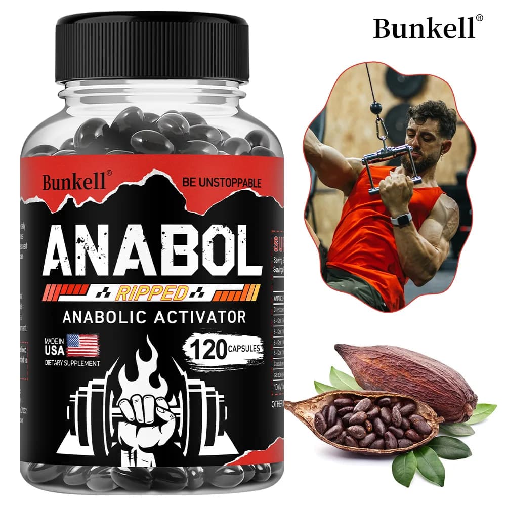 muscle builder capsules bottle — image 1