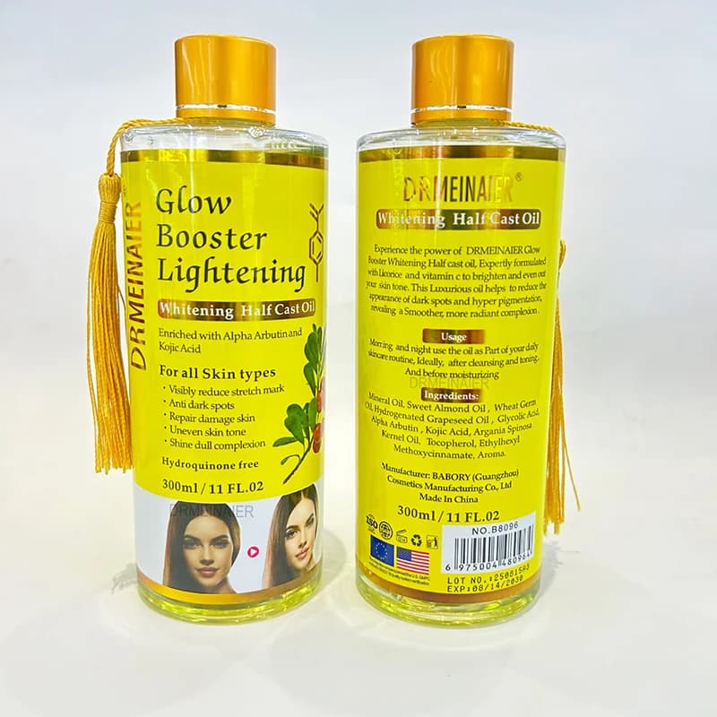 Alpha arbutin and kojic acid brightening serum bottle — image 8