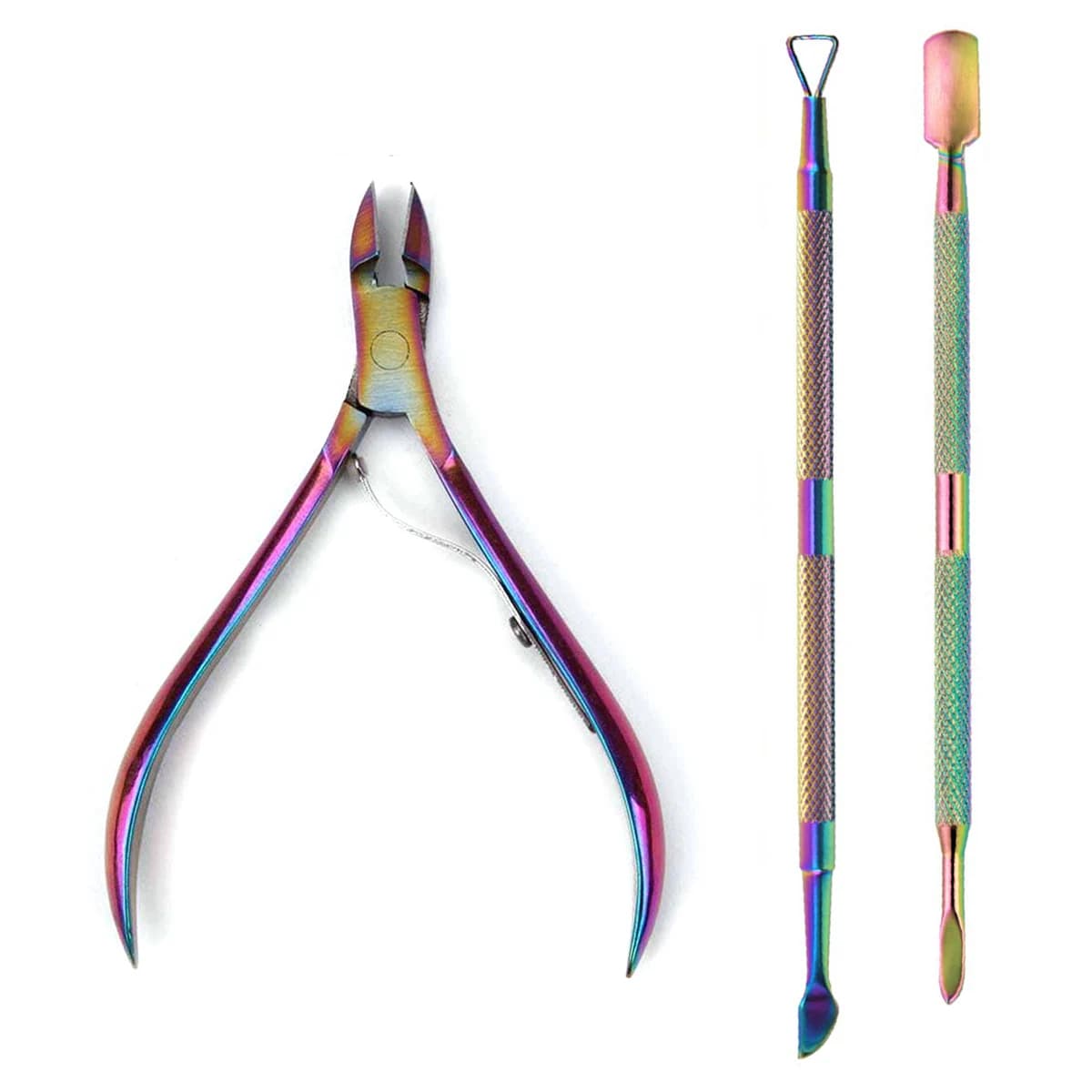Stainless steel nail cutter and scissors set — image 7