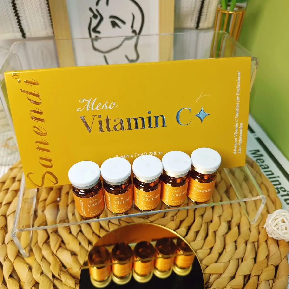 Sanendi vitamin C GSH salmon DNA repair ampoule set — image 5