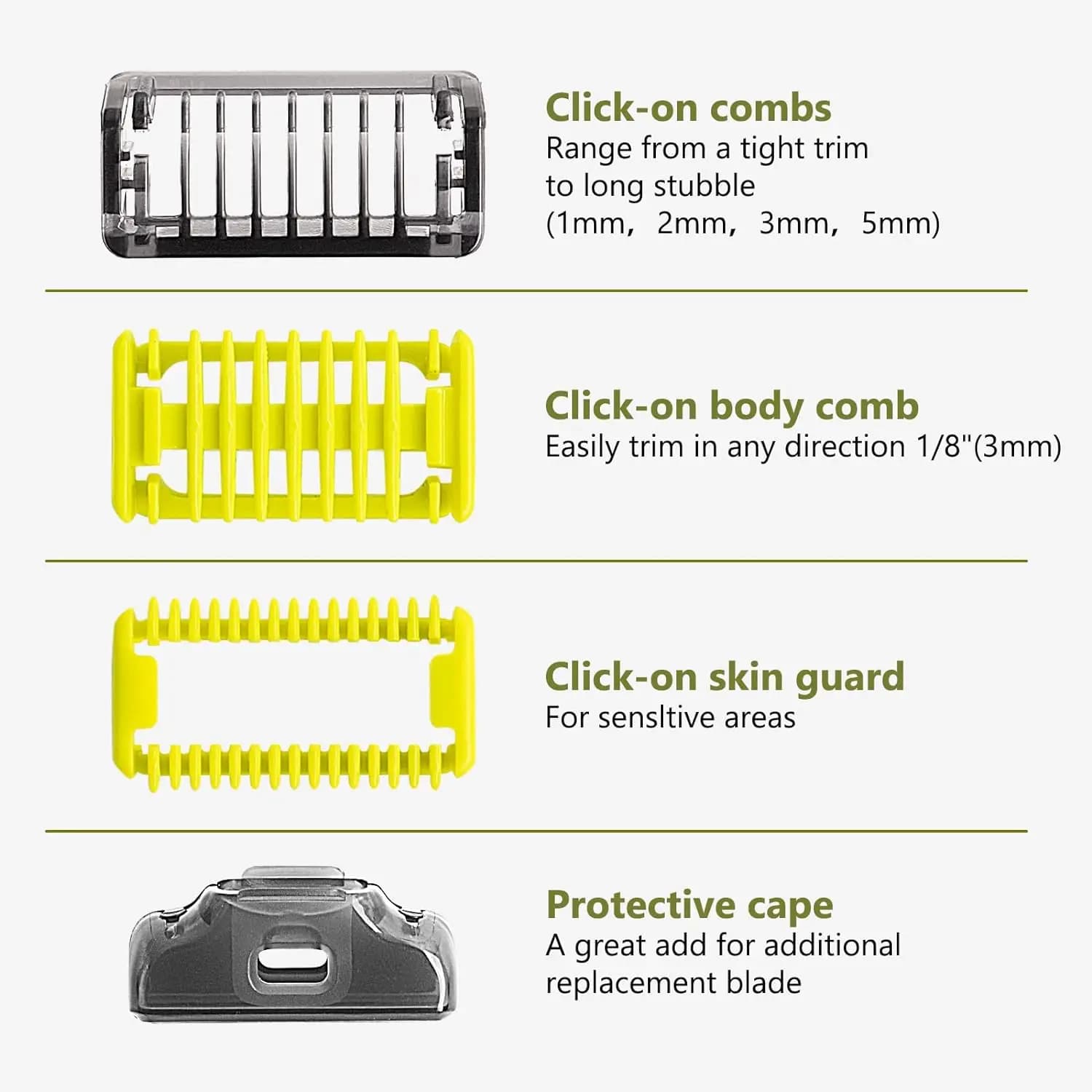 Philips OneBlade guide comb guard — image 4