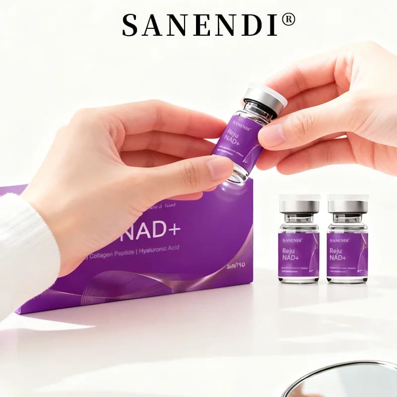 Sanendi Dermapen NAD+ collagen and glutathione facial serum bottle — image 4