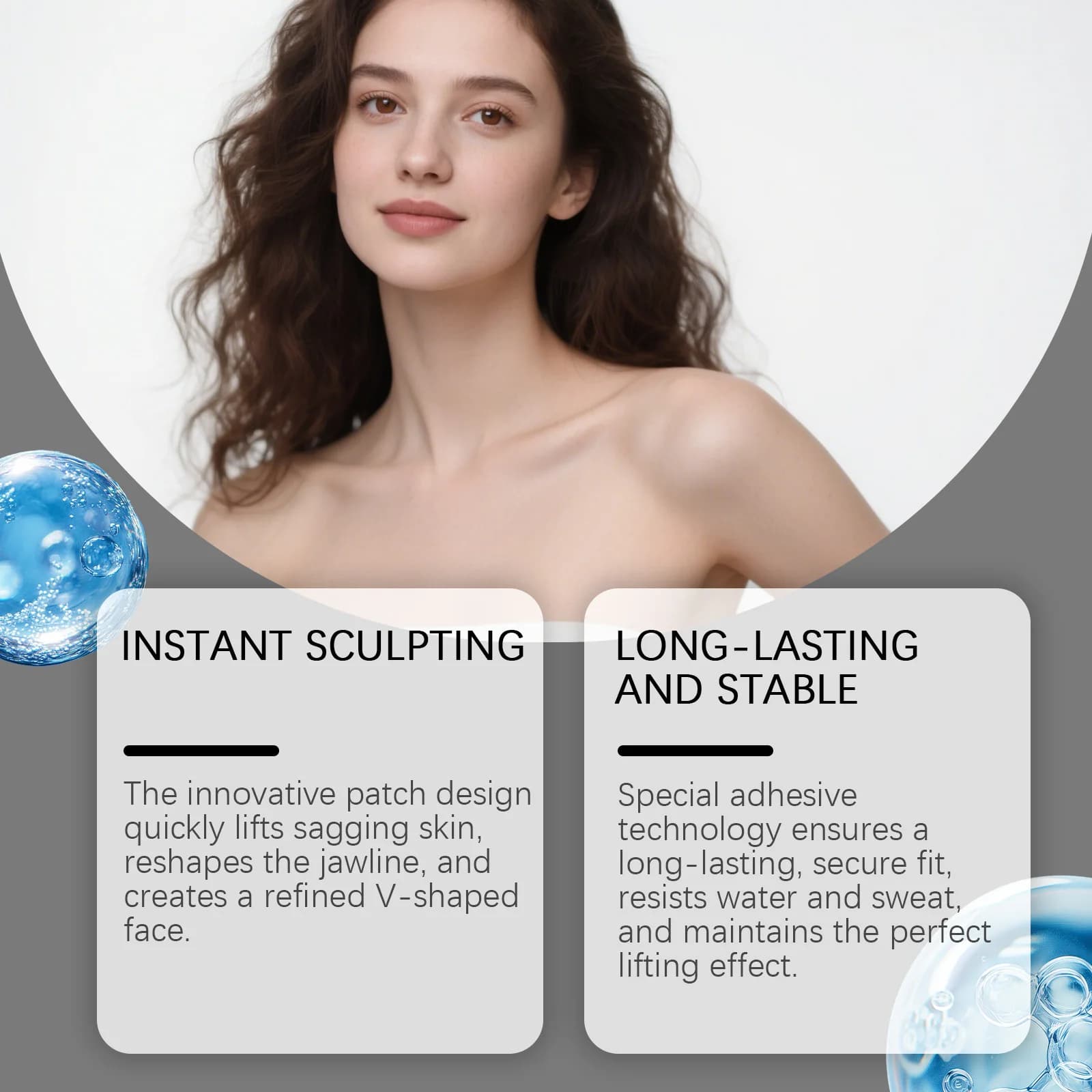 Collagen silk peptide lifting ampoule bottle — image 3