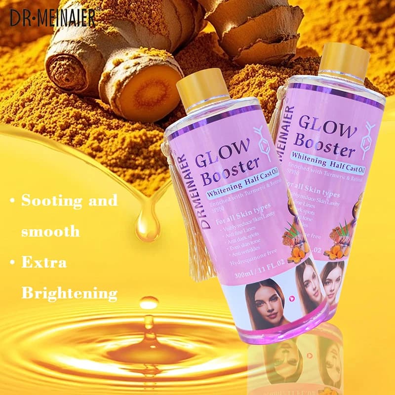 Alpha arbutin and kojic acid brightening serum bottle — image 4