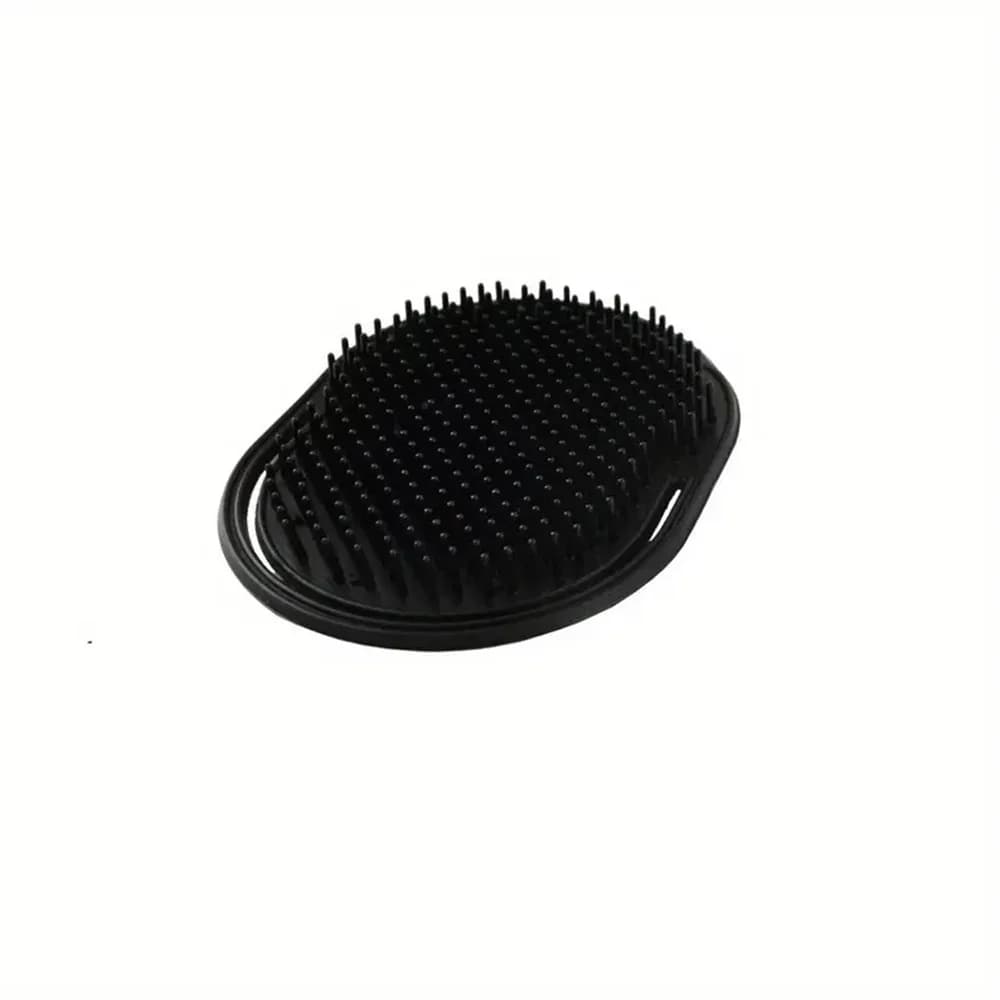 small pocket hair brush with palm grip — image 2