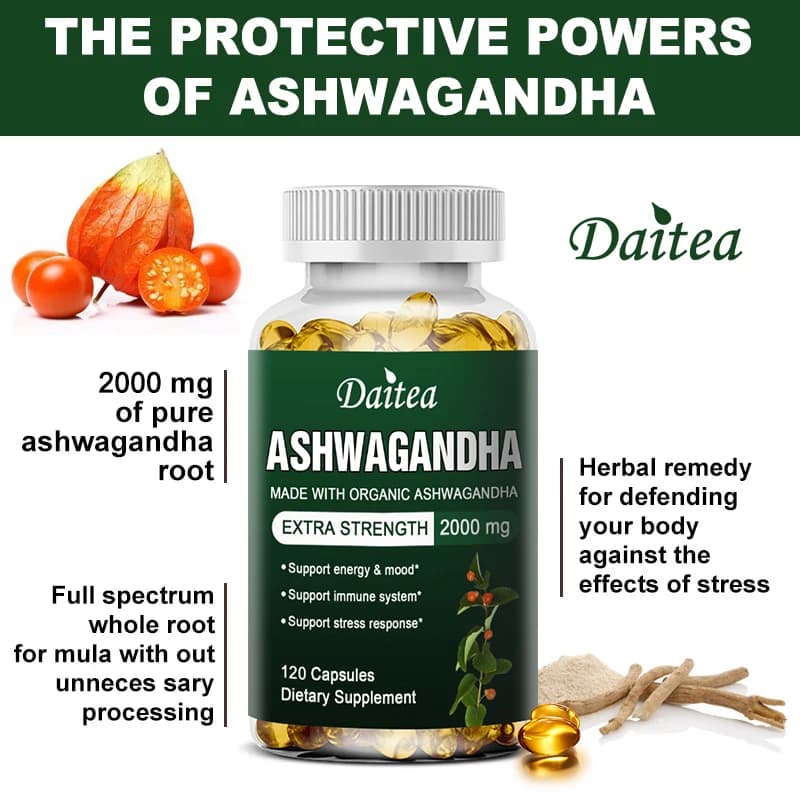 organic ashwagandha capsules — image 4
