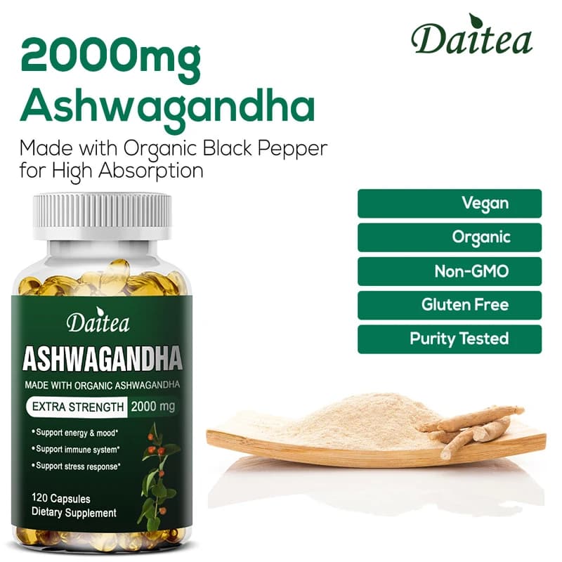 organic ashwagandha capsules — image 3