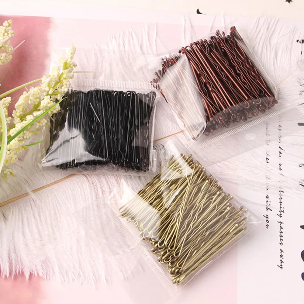 assorted color 5 cm hair clips — image 2