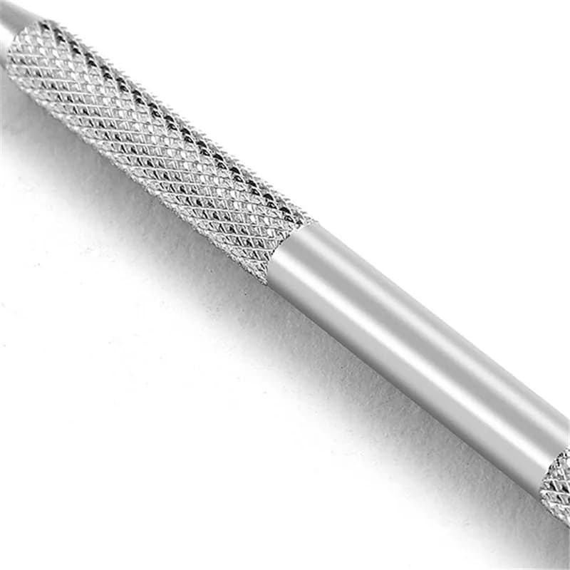 double-ended stainless steel toe nail file with hook — image 5