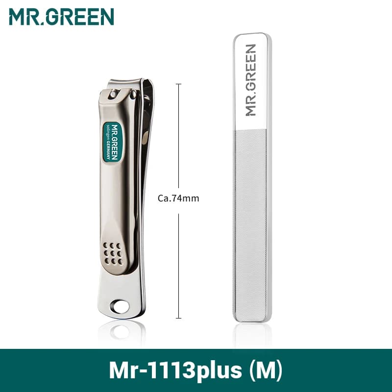 Stainless steel curved nail clippers — image 8