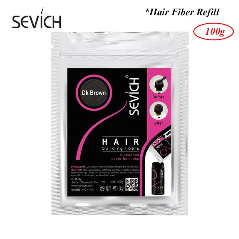 Hair building fibers powder in a 100 g container — image 2