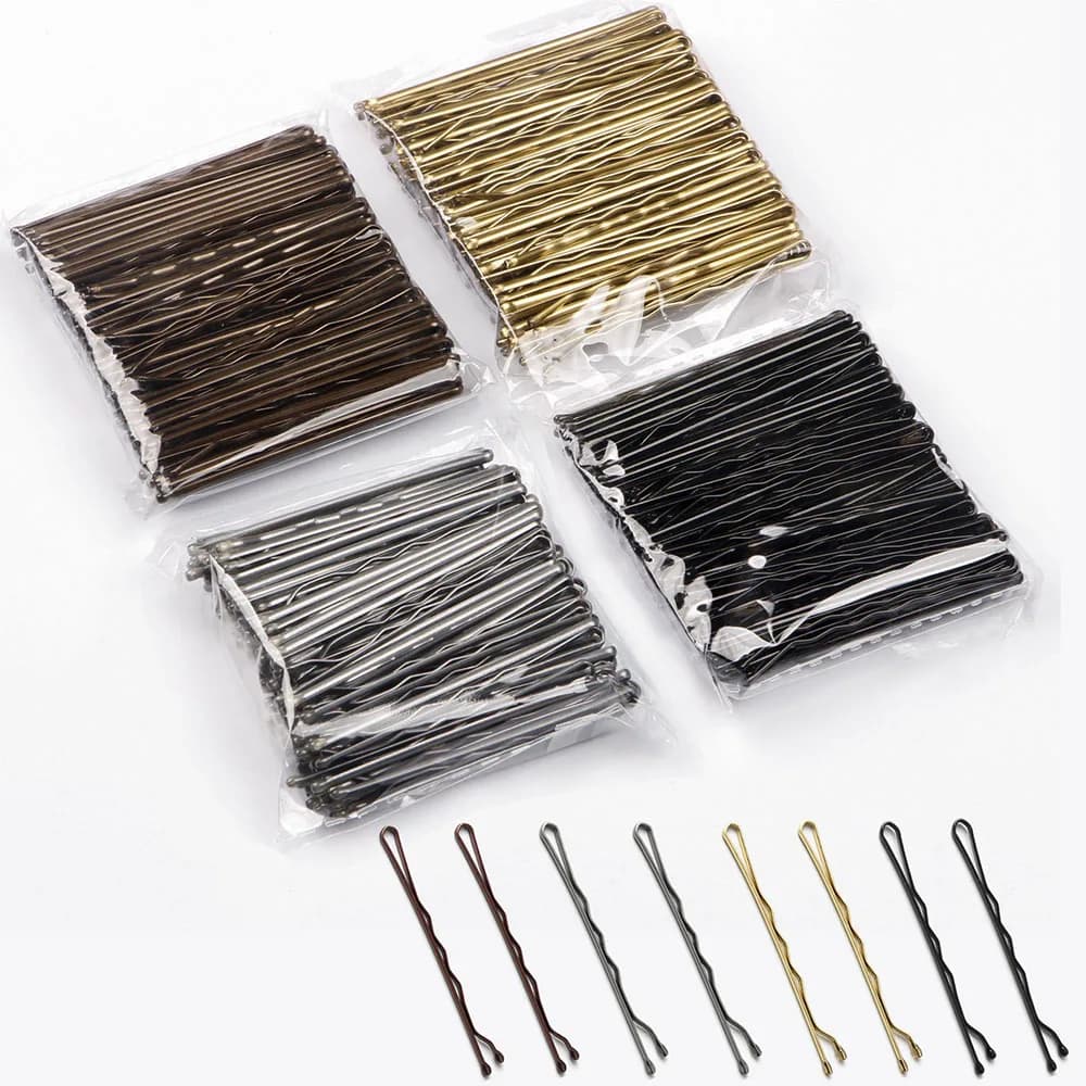 assorted color 5 cm hair clips — image 1
