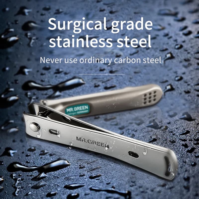Stainless steel curved nail clippers — image 5