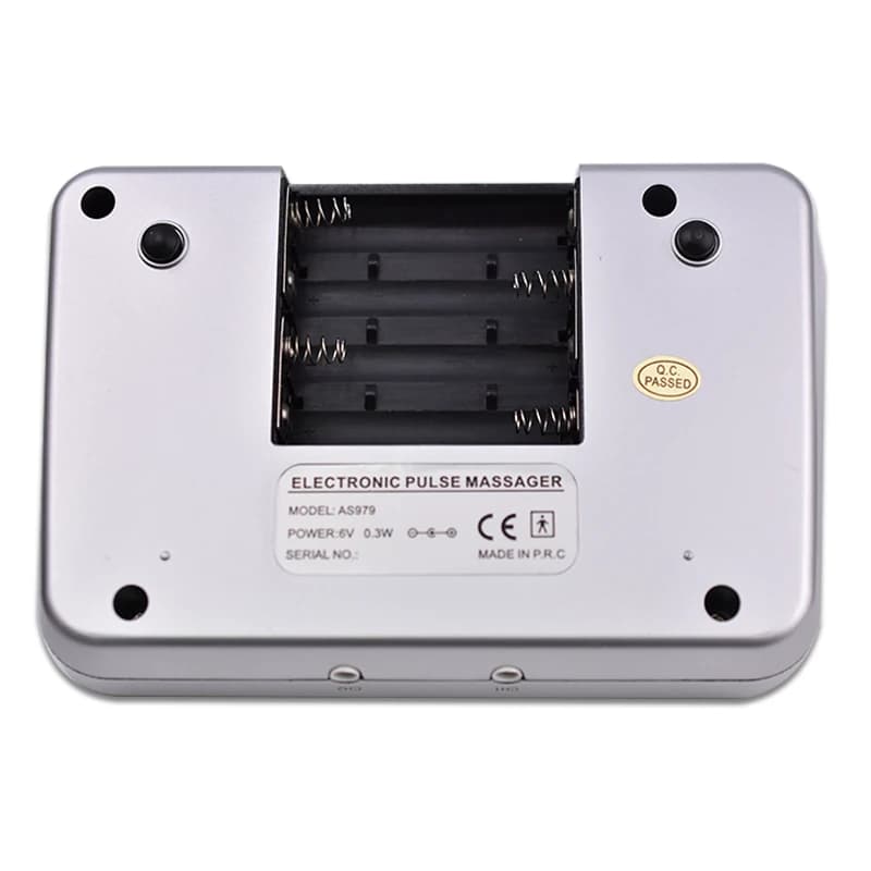TENS EMS muscle stimulator with electrical pads — image 6