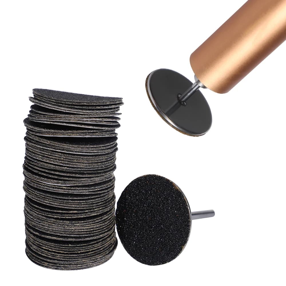 Foot callus remover disc with replaceable sandpaper — image 4