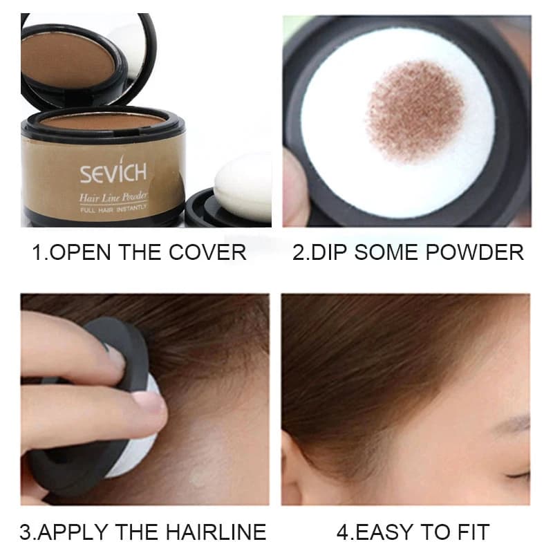 Sevich hairline powder in a small compact jar — image 5