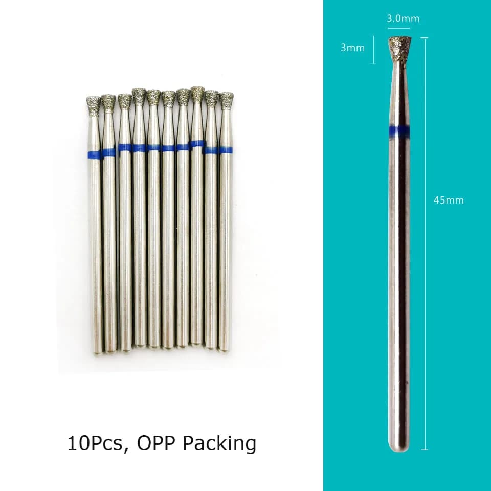 10-piece diamond nail drill bit set — image 6