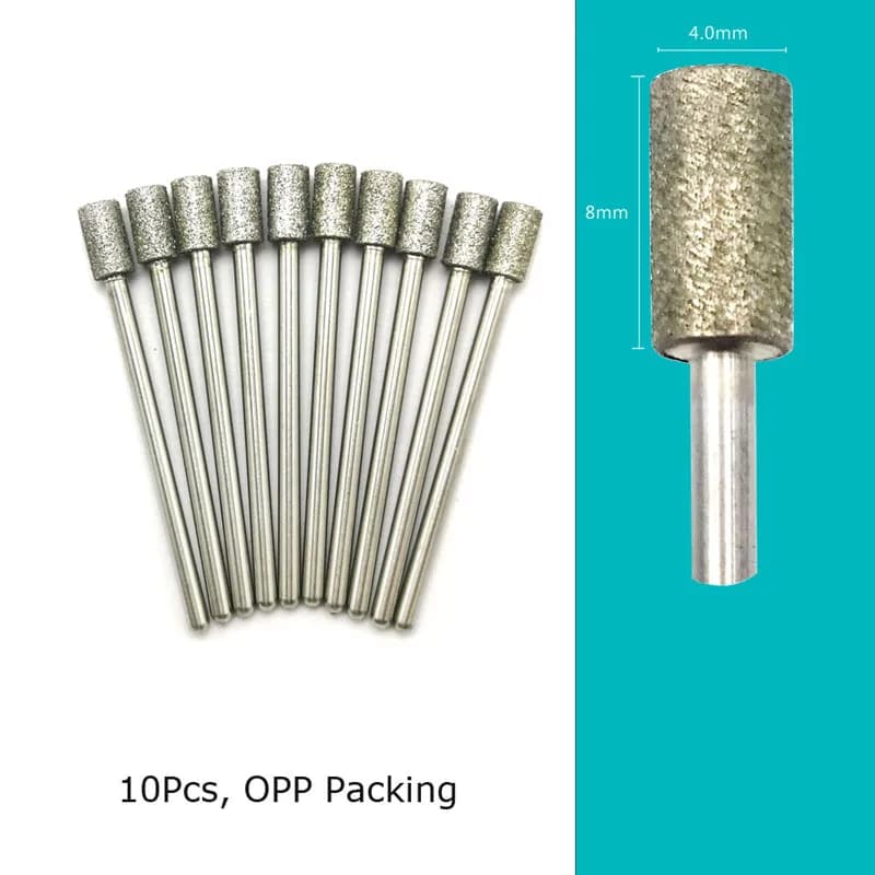 10-piece diamond nail drill bit set — image 7
