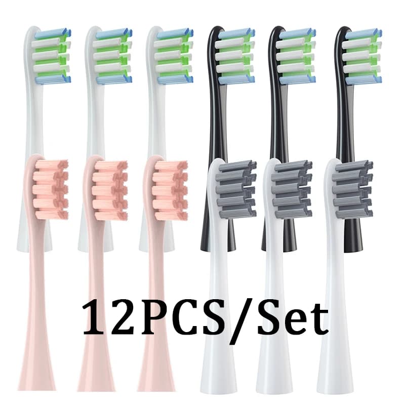 soft bristle replacement brush heads for Oclean Sonic toothbrush — image 1