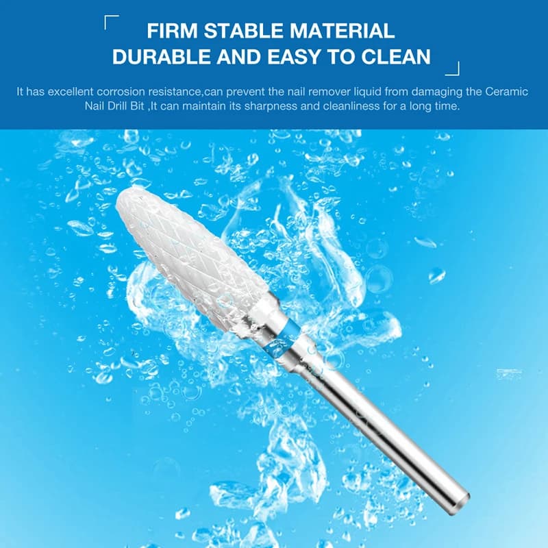 ceramic nail drill bit for manicure — image 4