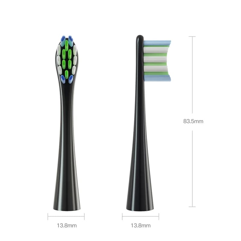 soft bristle replacement brush heads for Oclean Sonic toothbrush — image 2