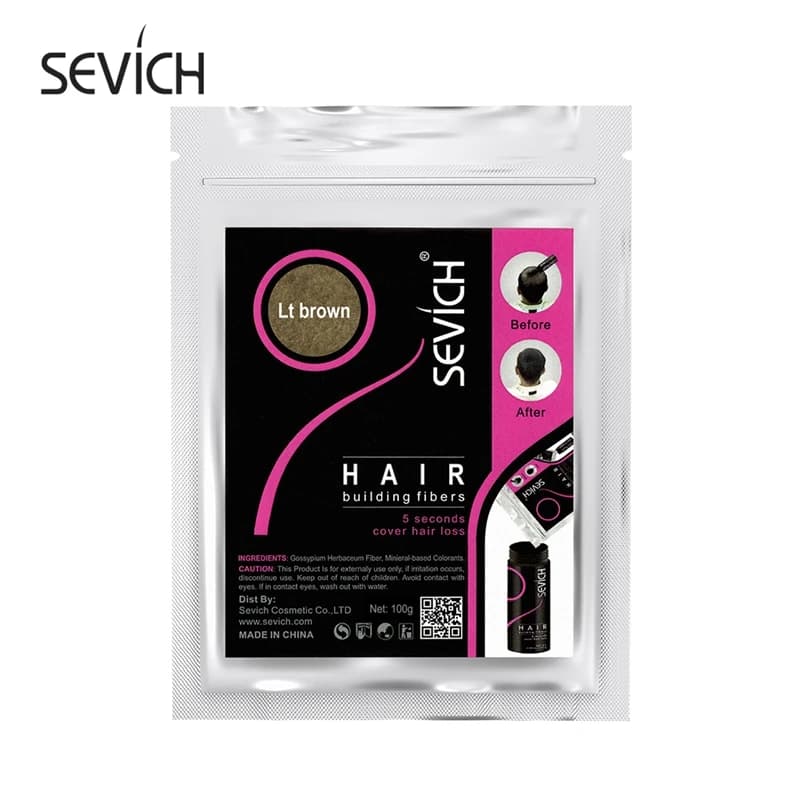 Hair building fibers powder in a 100 g container — image 7