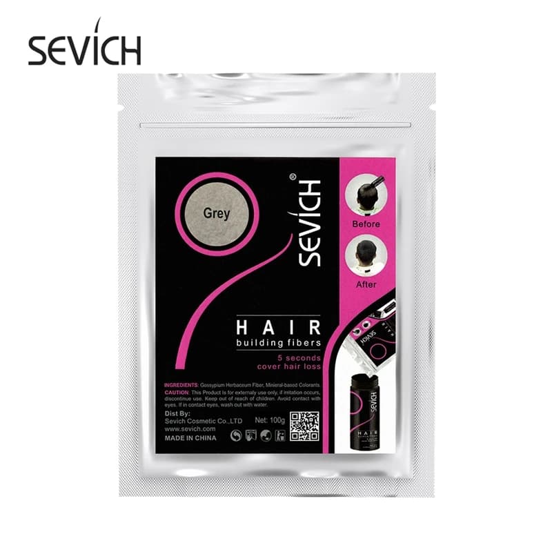 Hair building fibers powder in a 100 g container — image 8