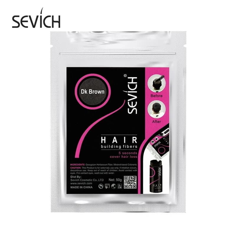 Sevich 100 g hair fibers in 10‑color blend — image 7