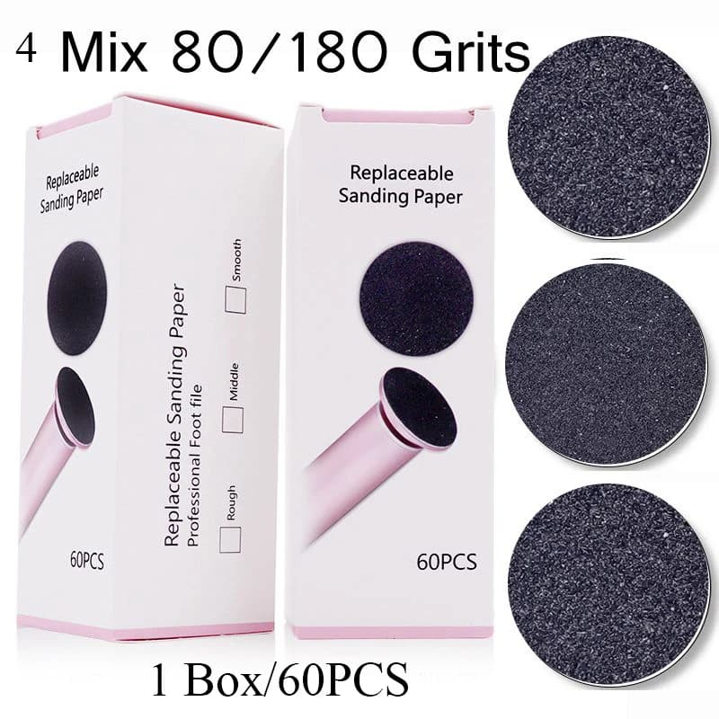 replacement sandpaper pads for electric foot file — image 7