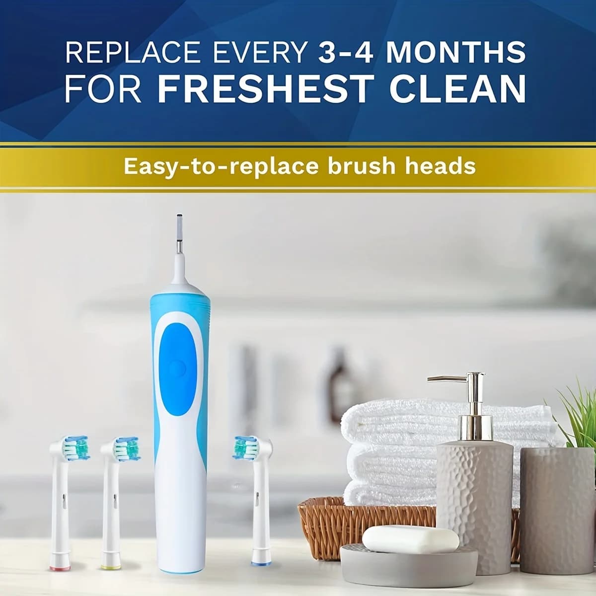 soft bristle electric toothbrush replacement heads — image 2