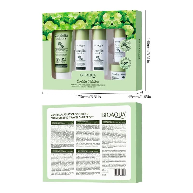 Bioaqua centella asiatica skin care set — image 5