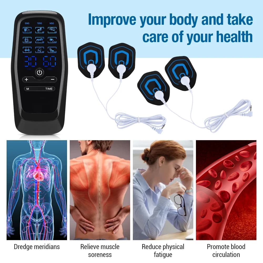 handheld TENS muscle stimulator device — image 3