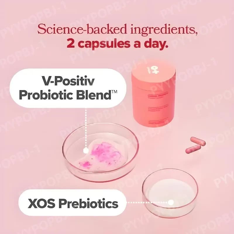 Women's probiotic capsules bottle — image 3