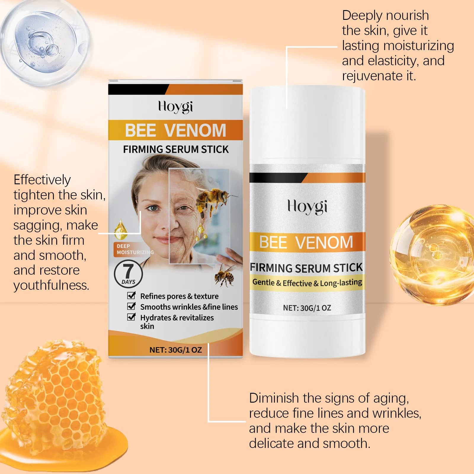bee venom firming cream tube — image 4
