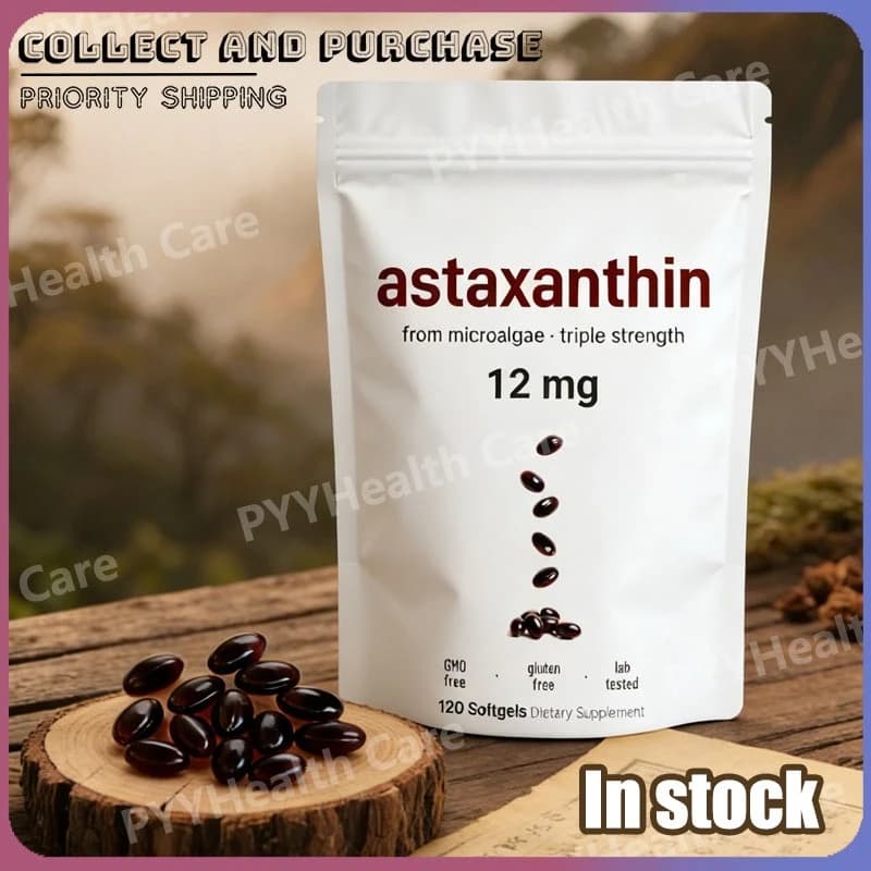 Astaxanthin 12mg Softgels with MCT Oil