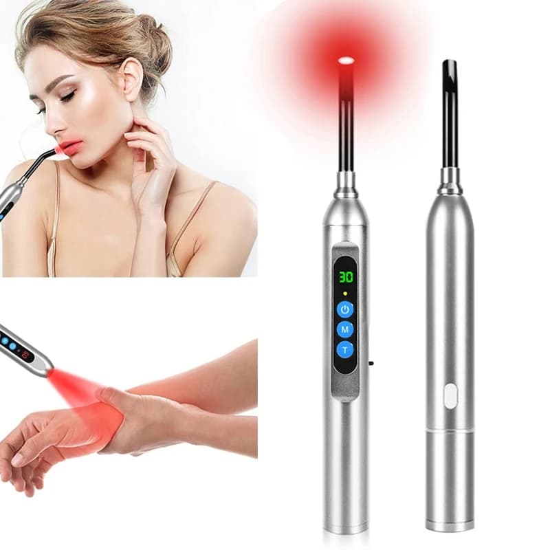 Red Light Therapy Device for Cold Sores – 660nm & 850nm