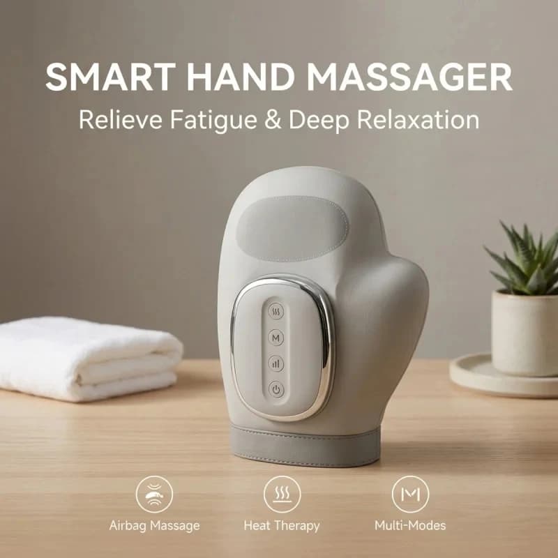 hand massager with airbag compression glove — image 4