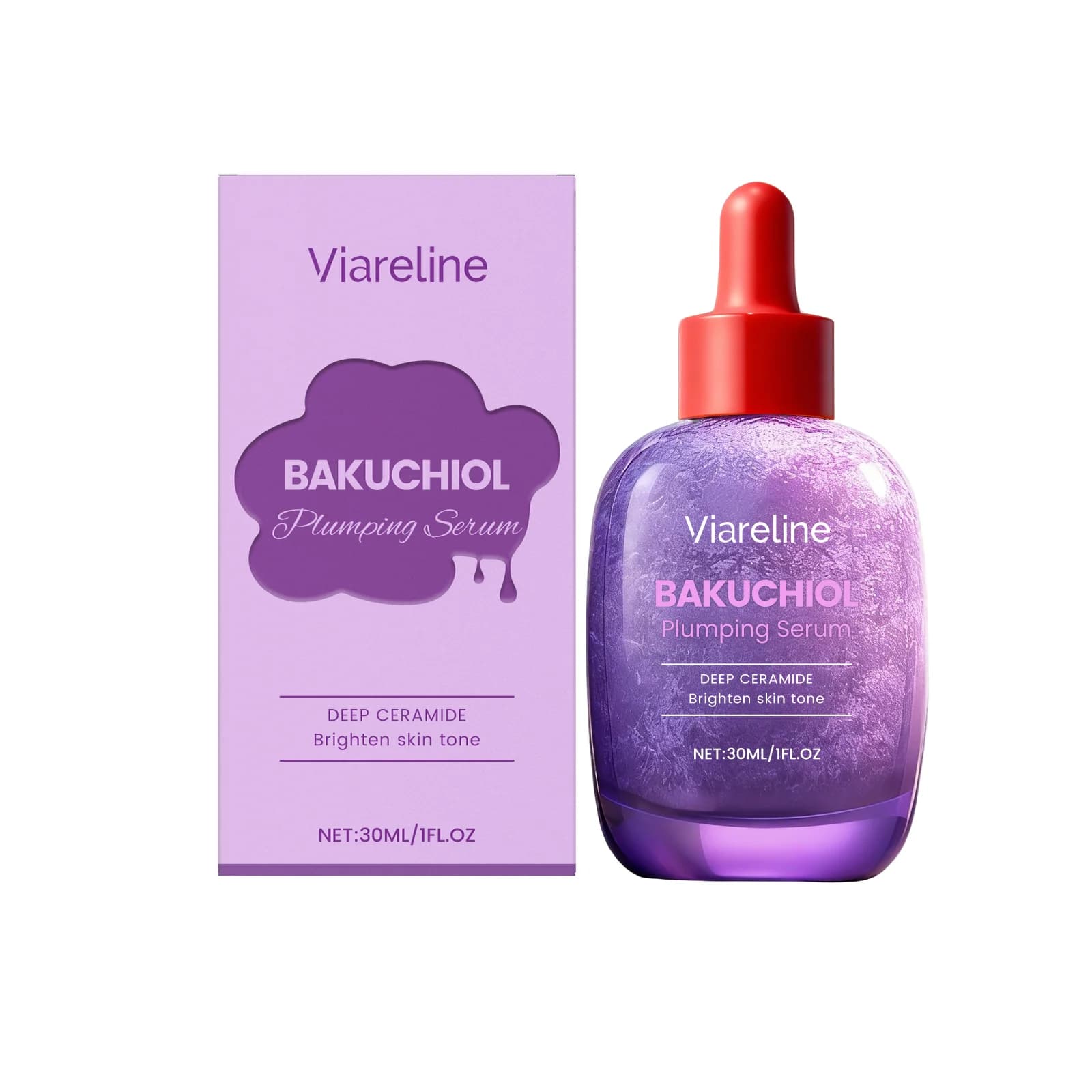 Bakuchiol and vitamin C illuminating serum bottle — image 7