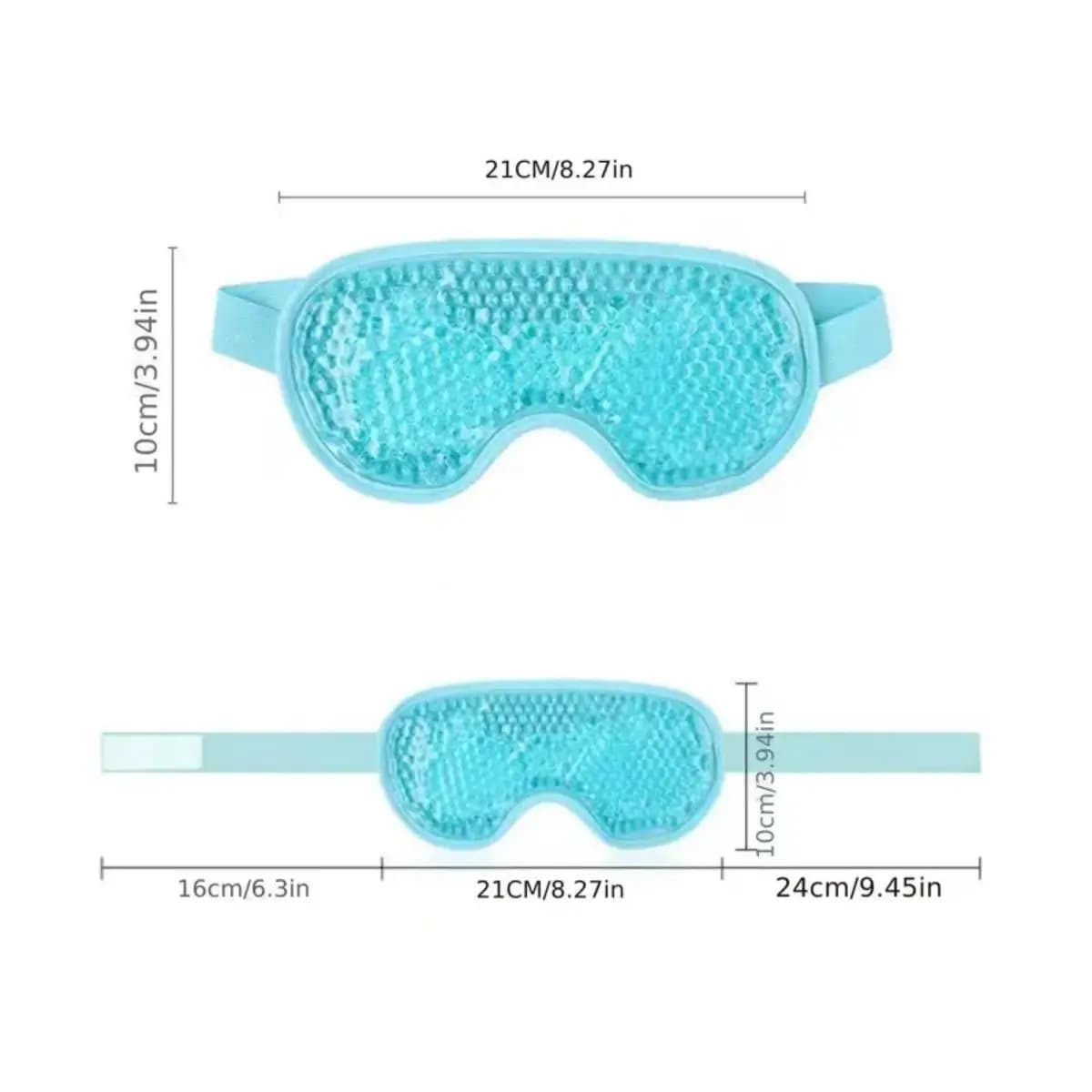 gel eye mask for hot and cold compress — image 4