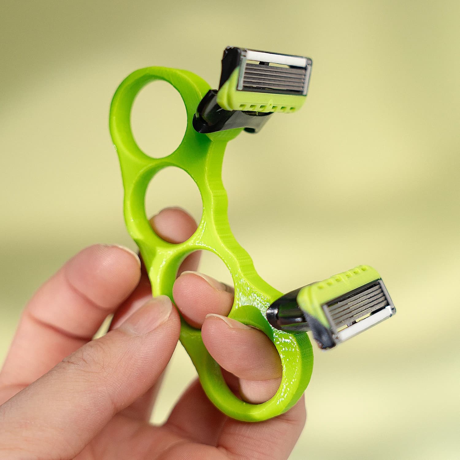 double-headed hair clipper for bald heads — image 3