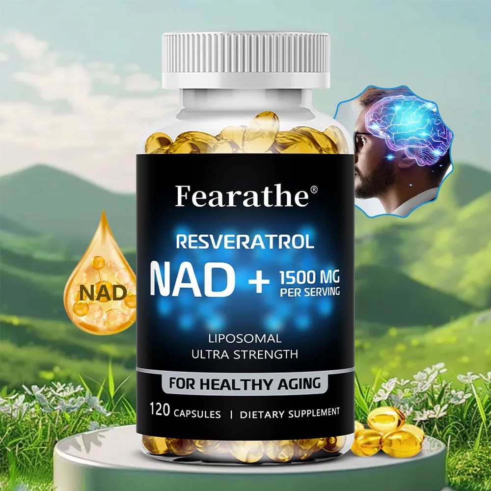 NAD+ Boost with Resveratrol Capsules