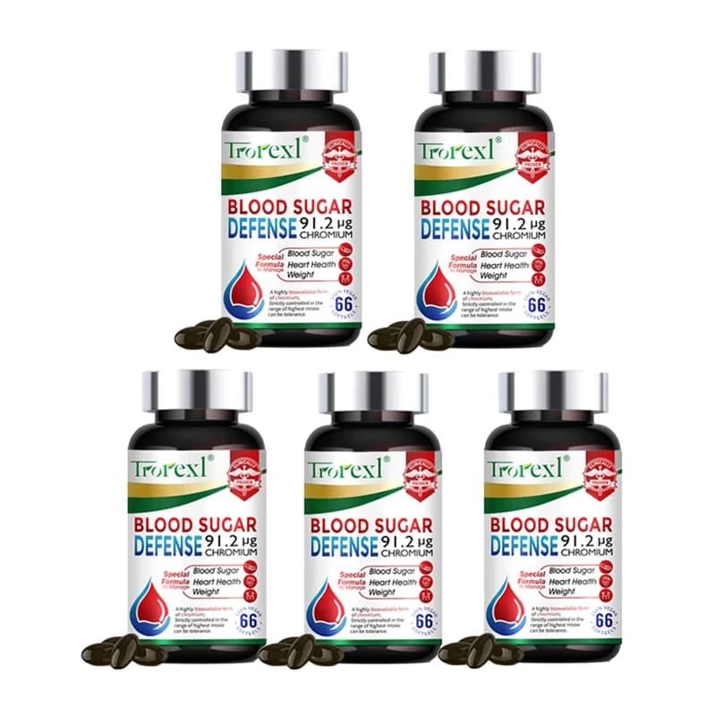 Blood Sugar Defense diabetes capsules bottle — image 7