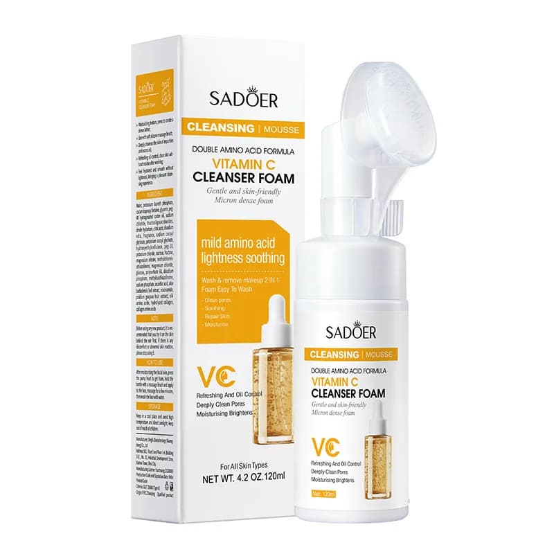 foam facial cleanser bottle — image 5