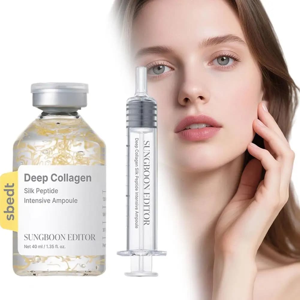 Collagen ampoule essence liquid set with needle applicator — image 3