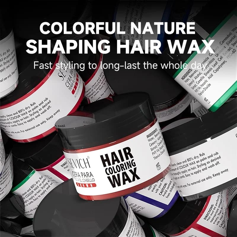 temporary hair color wax tube — image 6