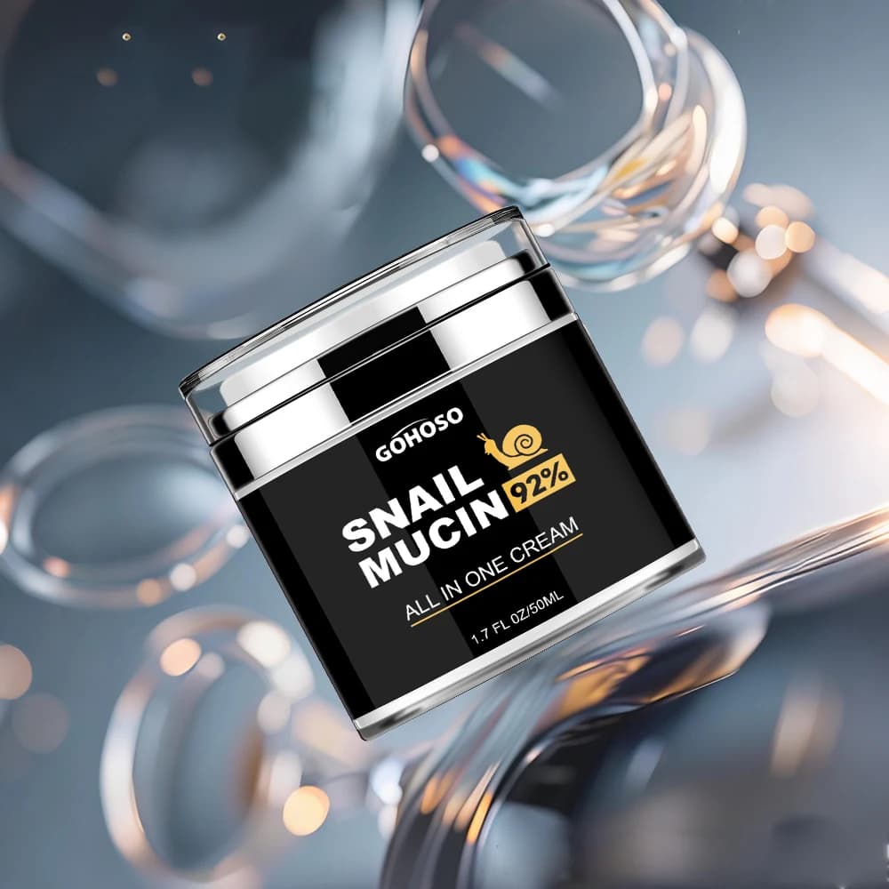 snail mucin face cream tube — image 5